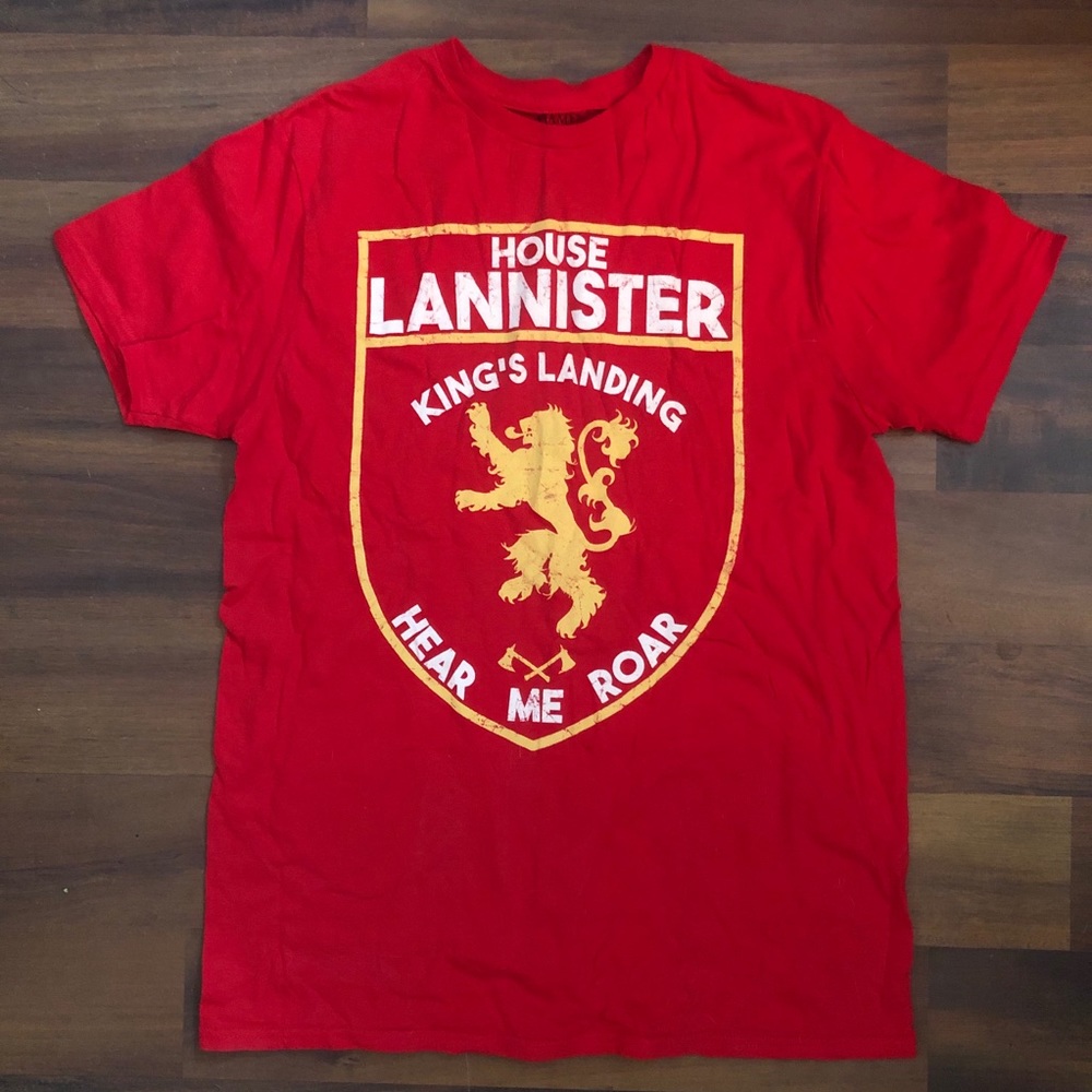 Game of Thrones House Lannister shield T-shirt